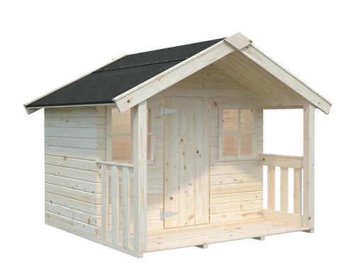 Palmako Felix 6x4 playhouse kit in natural untreated wood