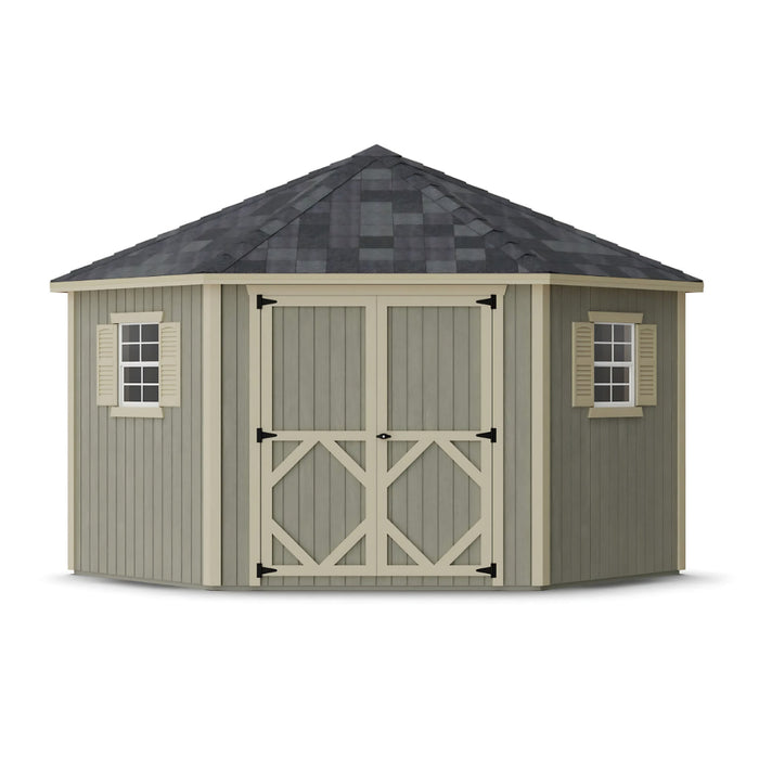 Little Cottage Company - Classic Five-Corner 10x10 Shed Kit - Main