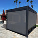 Bon Pergola - 10x10 Villa Aluminum Pergola Freestanding - With Screen