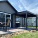 Bon Pergola - 10x10 Villa Pergola Freestanding - Dark Gray