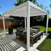 Bon Pergola - 10x10 Villa Pergola Freestanding Front - White