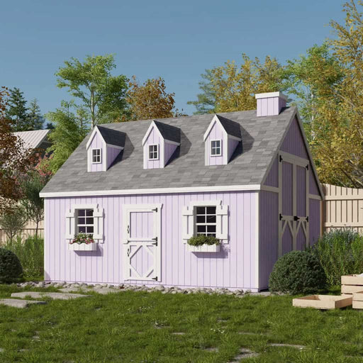 Little Cottage Company - 10x12 Cape Cod Playhouse Kit - Full View