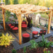 Outdoor Living Today - 10×12 Pergola with Retractable Canopy - Full View