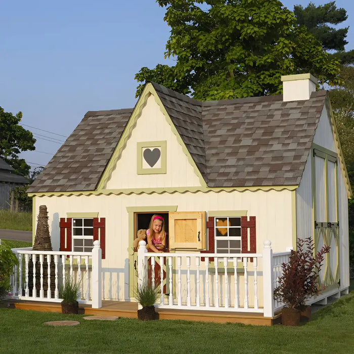 Little Cottage Company - The Victorian Playhouse Kit - Full View