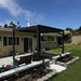 Bon Pergola - 10x13 Pergola Freestanding Dark Gray - Outdoor