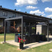 Bon Pergola - 10x13 Villa Aluminum Pergola Freestanding - Display Overall 