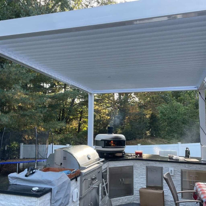 Bon Pergola - 10x13 Villa Aluminum Pergola Freestanding - Interior