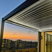 Bon Pergola - 10x13 Villa Aluminum Pergola Freestanding - Side
