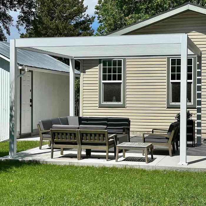 Bon Pergola - 10x13 Villa Aluminum Pergola Freestanding - View