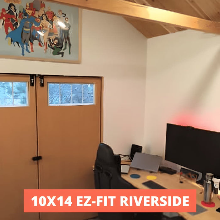 EZ-Fit - 10x14  Riverside Shed Kit Interior - Quick-Ship