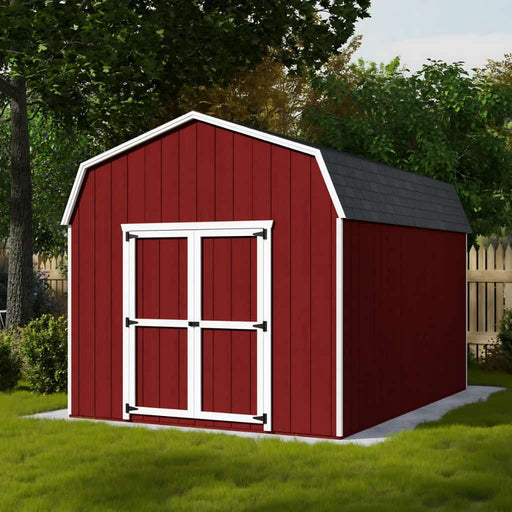 10x14 Value Gambrel Barn 6 Sidewalls - View