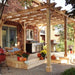 Outdoor Living Today 10x16 Breeze Cedar Pergola Kit - Fully Assembled