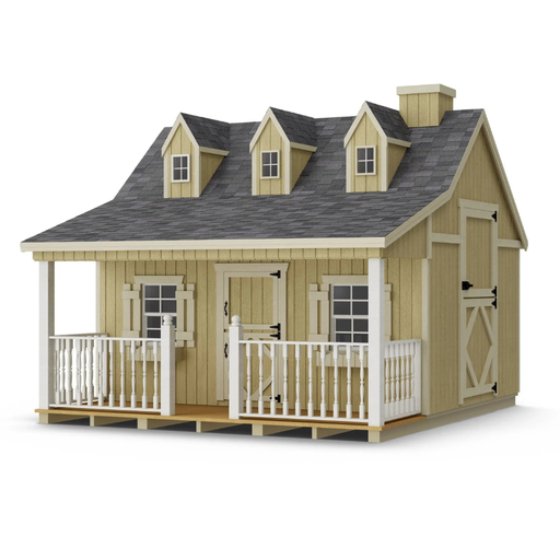 Little Cottage Company - 11x10 Pennfield Cottage Playhouse Kit - Main