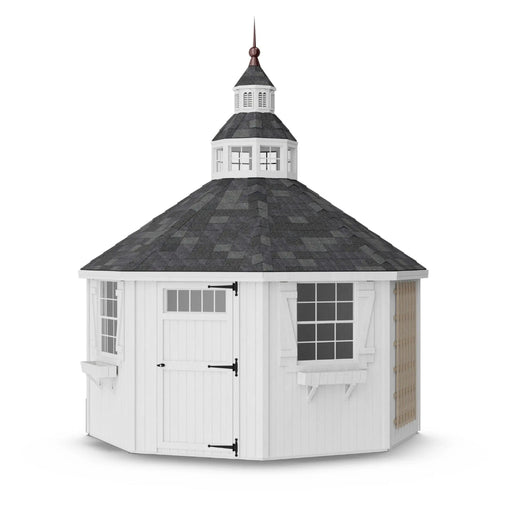Little Cottage Company - 12x12 Octagon Garden Shed Greenhouse Kit - View