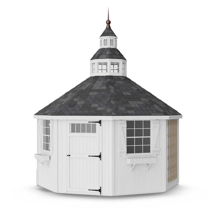 Little Cottage Company - 12x12 Octagon Garden Shed Greenhouse Kit - View