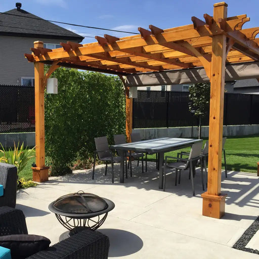Outdoor Living Today - 12x12 Pergola with Retractable Canopy - Main
