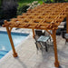 Outdoor Living Today - 12x16 Breeze Cedar Pergola Kit - Top View