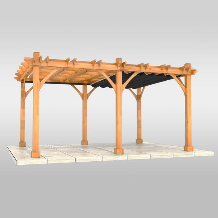 Outdoor Living Today 12x16 Pergola with Retractable Canopy