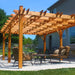 Outdoor Living Today - 12x20 Breeze Cedar Pergola Kit - Fully Assembled
