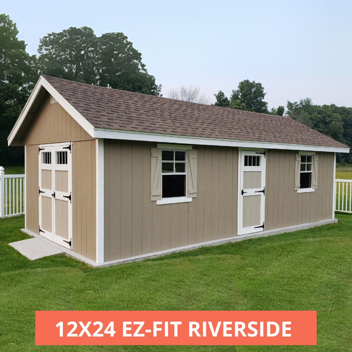 EZ-Fit - 12x24 Riverside Shed Kit
