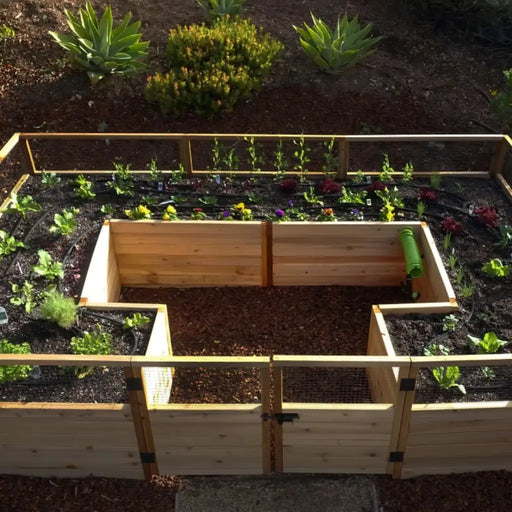 Outdoor Living Today - 12x8 Raised Garden Bed - Top View