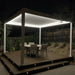 Bon Pergola - 13x13 Villa Aluminum Pergola - Led Lighting