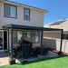 Bon Pergola - 13x19 Villa Pergola Kit - Dark Gray - Wall mounted