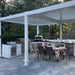 Bon Pergola - 13x19 Villa Pergola Kit - Setup as Outdoor Kitchen