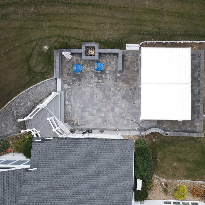 Bon Pergola - 13x19 Villa Pergola Kit - Drone Shot