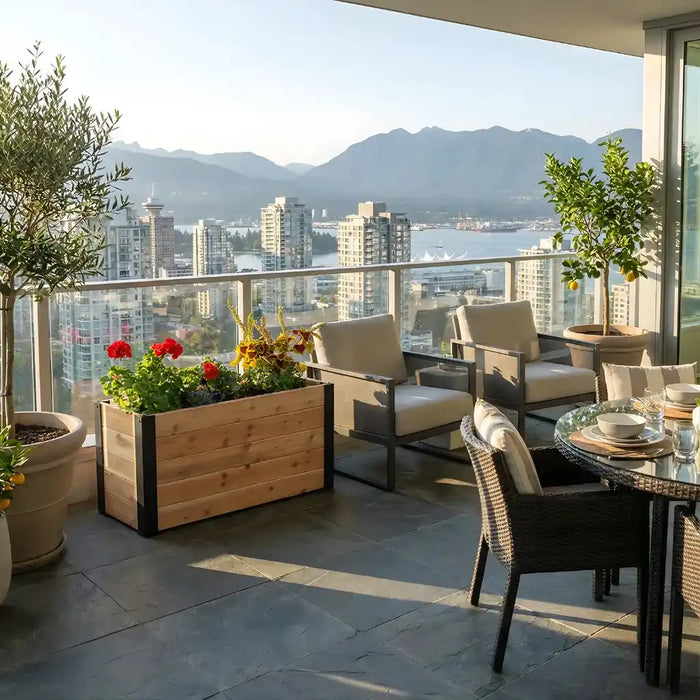 Outdoor Living Today 4x1.5 Urban Raised Garden Bed