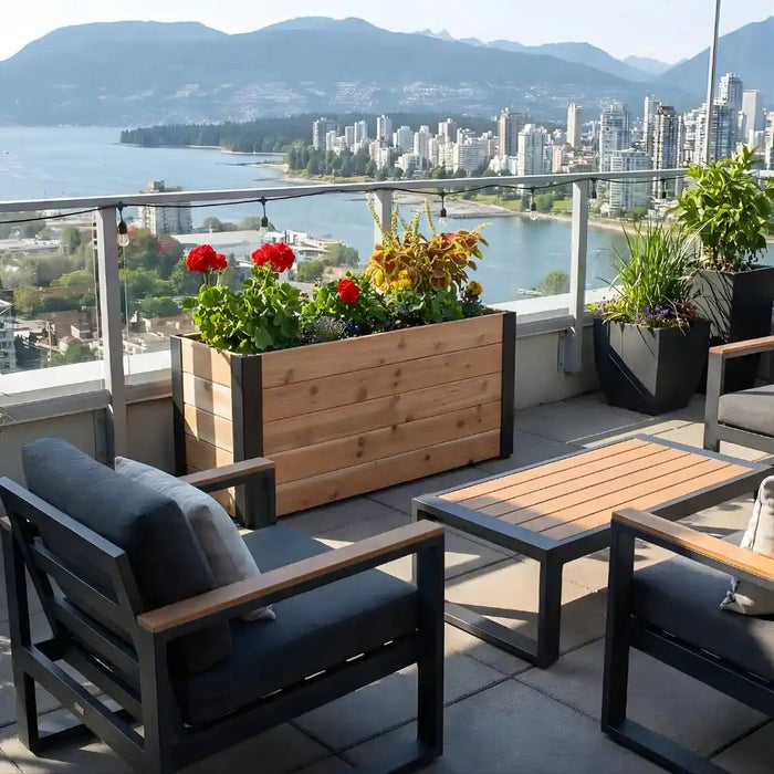 Outdoor Living Today 4x1.5 Urban Raised Garden Bed