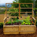Outdoor Living Today - 6x3 Raised Garden Bed with Trellis/Lid - Front