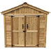 Outdoor Living Today - Spacemaster 6x3 Outdoor Storage Shed - Isolated Front
