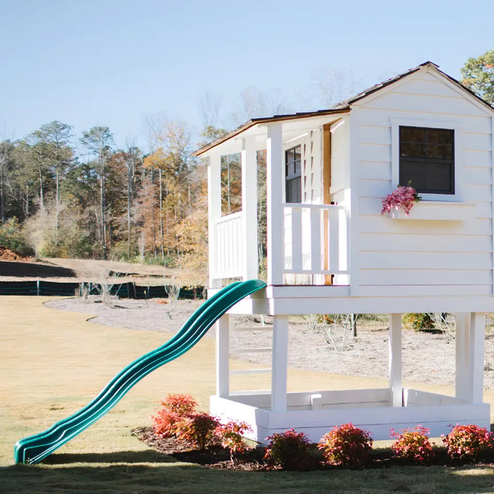 Outdoor Living Today 6x6 Little Cedar Playhouse with Sandbox