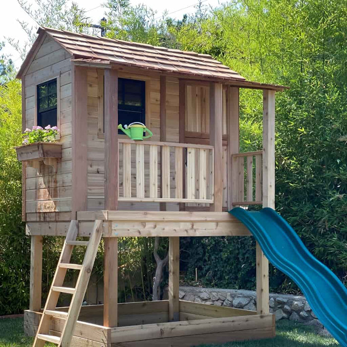 Outdoor Living Today 6x6 Little Cedar Playhouse1