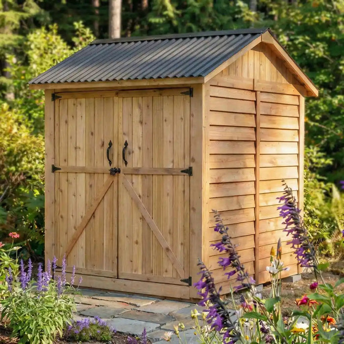 Outdoor Living Today 6x6 Maximizer Wooden Storage Shed