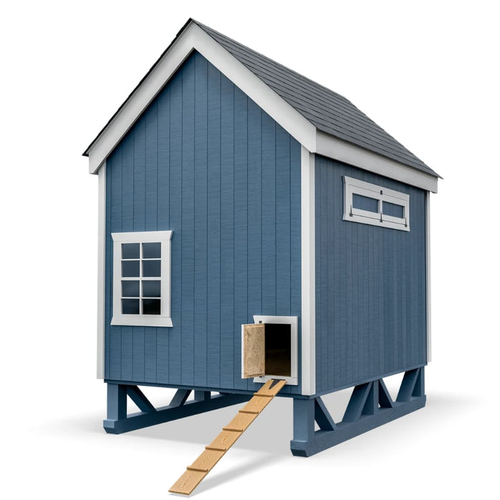 Little Cottage Company - Colonial Gable Chicken Coop - Back