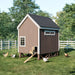 Little Cottage Company - Colonial Gable Chicken Coop - Brown
