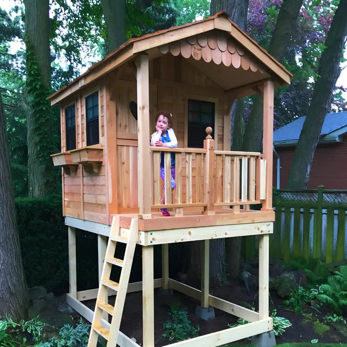 Outdoor Living Today 6x9 Sunflower Playhouse Sandbox