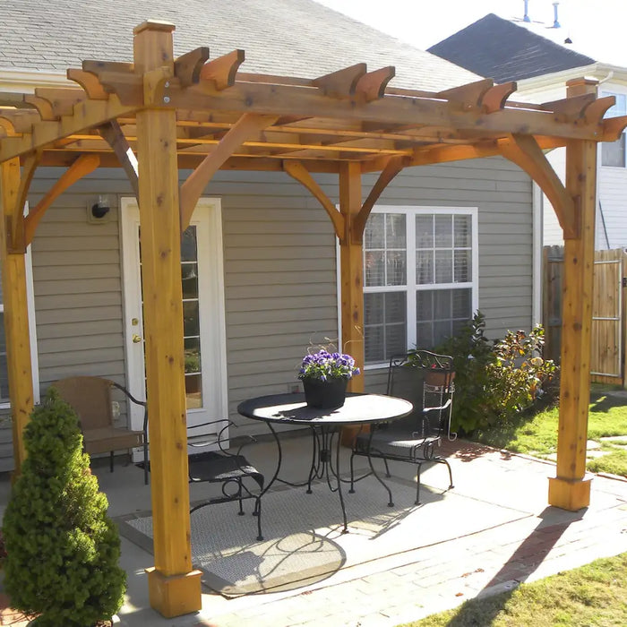 Outdoor Living Today 8x10 Breeze Cedar Pergola Kit