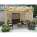 Outdoor Living Today - 8x10 Breeze Cedar Pergola Kit - Full View