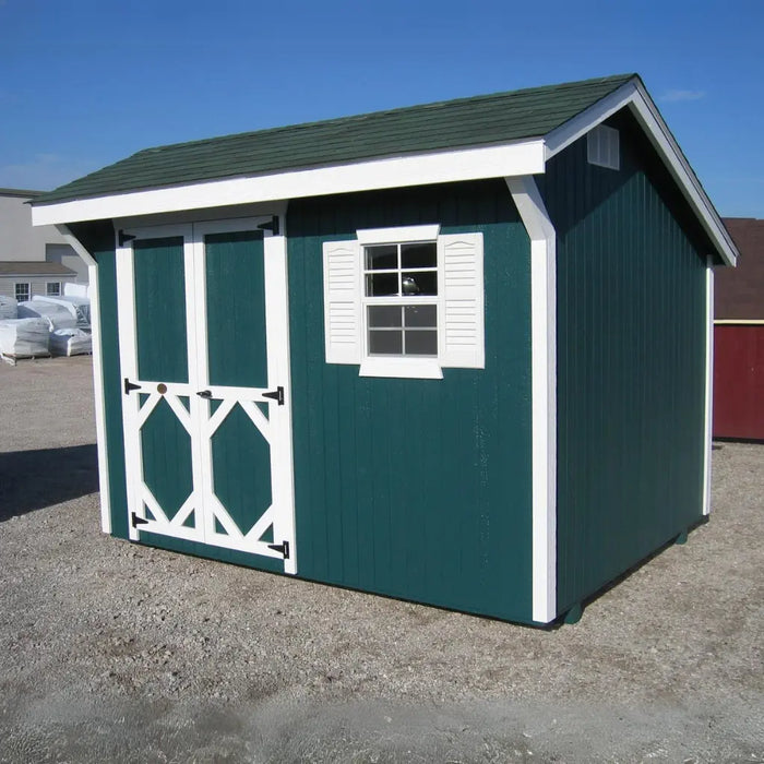 Little Cottage Company - Classic Saltbox Storage Shed - 8x10