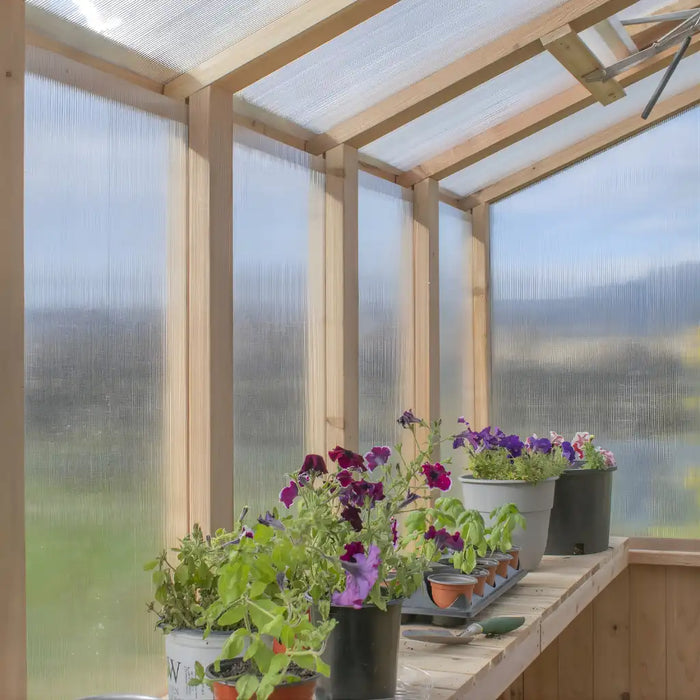 Outdoor Living Today 8x12 Cedar Greenhouse