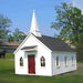 Little Cottage Company - Little Cottage Chapel Playhouse Kit - Front