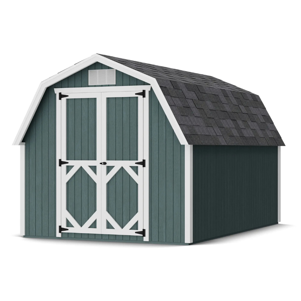 Little Cottage Co. Classic 4' Gambrel Barn Wood Shed Kit