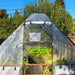 Outdoor Living Today 8x12 - Raised Garden Bed with Greenhouse - Front