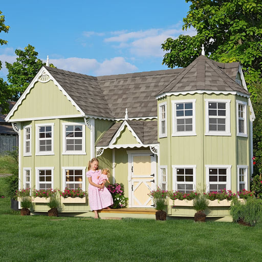 Little Cottage Company - Sara's Victorian Mansion Playhouse Kit - Main