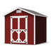 Little Cottage Co. Classic Gable Shed Kit - 8x8 Classic Gable Shed - Front