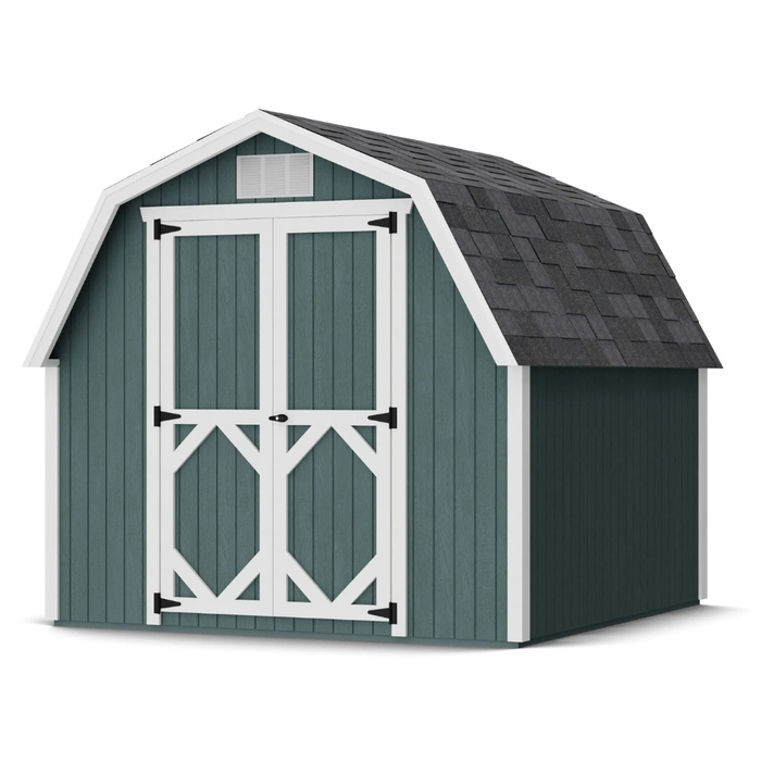 Little Cottage Co. Classic Gambrel Barn - 8x8 Classic Gambrel Barn 4 Sidewalls - Main
