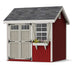 Little Cottage Co. Colonial Pinehurst Shed - 8x8 Colonial Pinehurst Shed